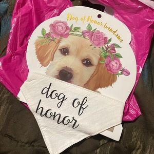 Dog of Honor Wedding Bandana! 🐶🐾